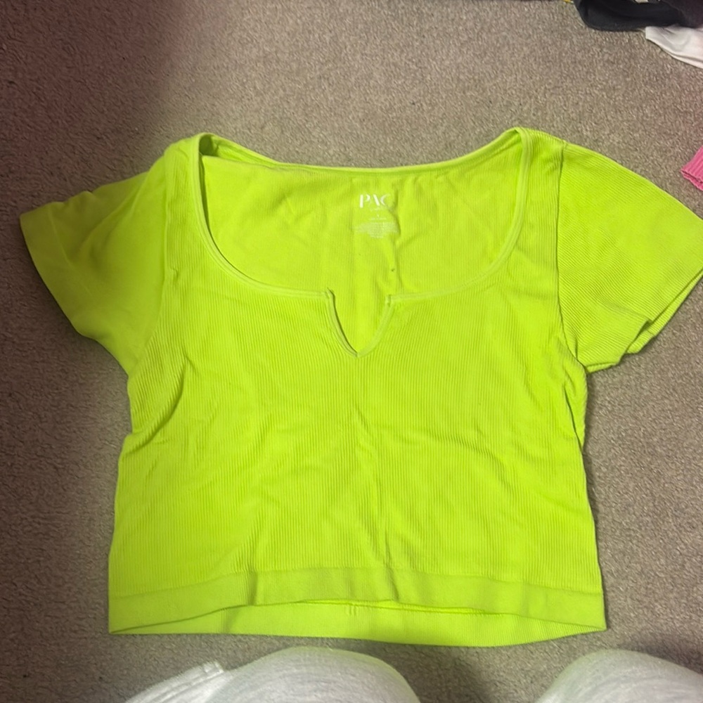 Pacsun ribbed Cropped top